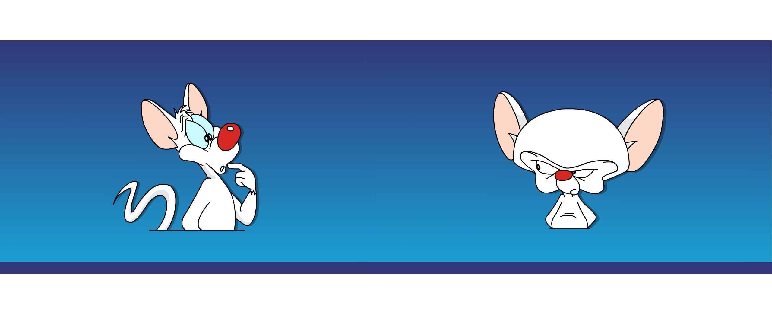 Pinky And The Brain Wallpaper and Background Image | 2560x1024 | ID ...