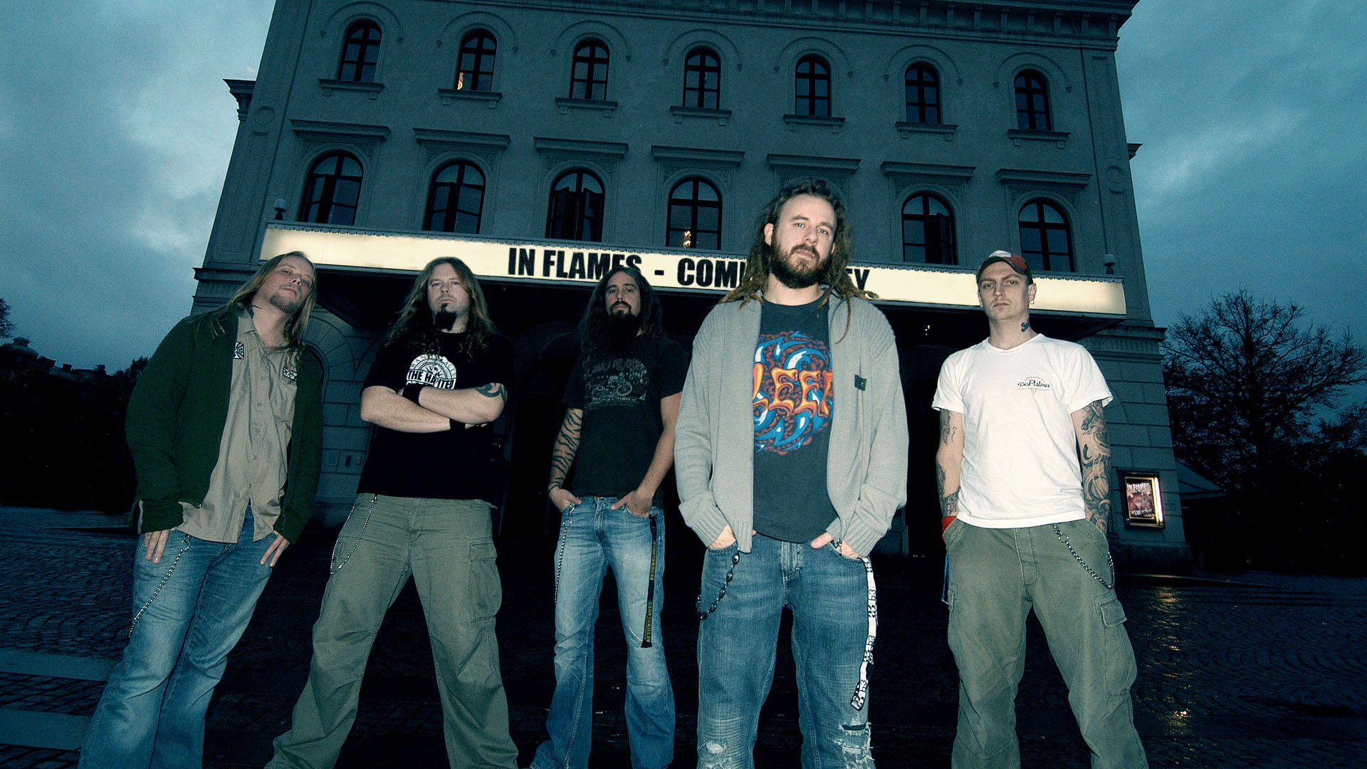 Группа in flames. In Flames 2021. In Flames 1995. In Flames 2012.