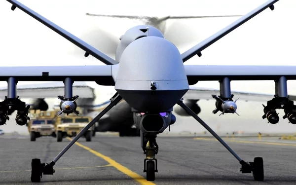 drone military aircraft General Atomics MQ-9 Reaper HD Desktop Wallpaper | Background Image