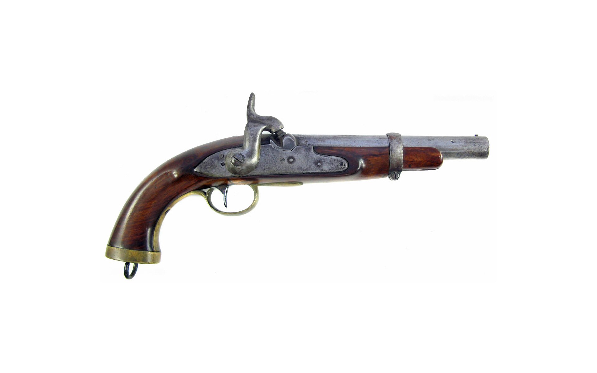 Man Made Flintlock Pistol HD Wallpaper | Background Image