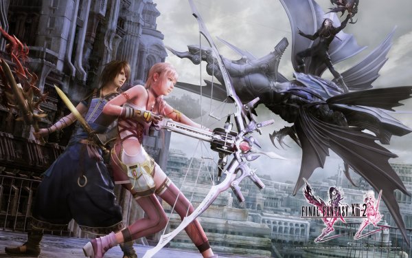 Video Game Final Fantasy XIII-2 Final Fantasy Noel Kreiss Serah Farron Caius Ballad HD Wallpaper | Background Image