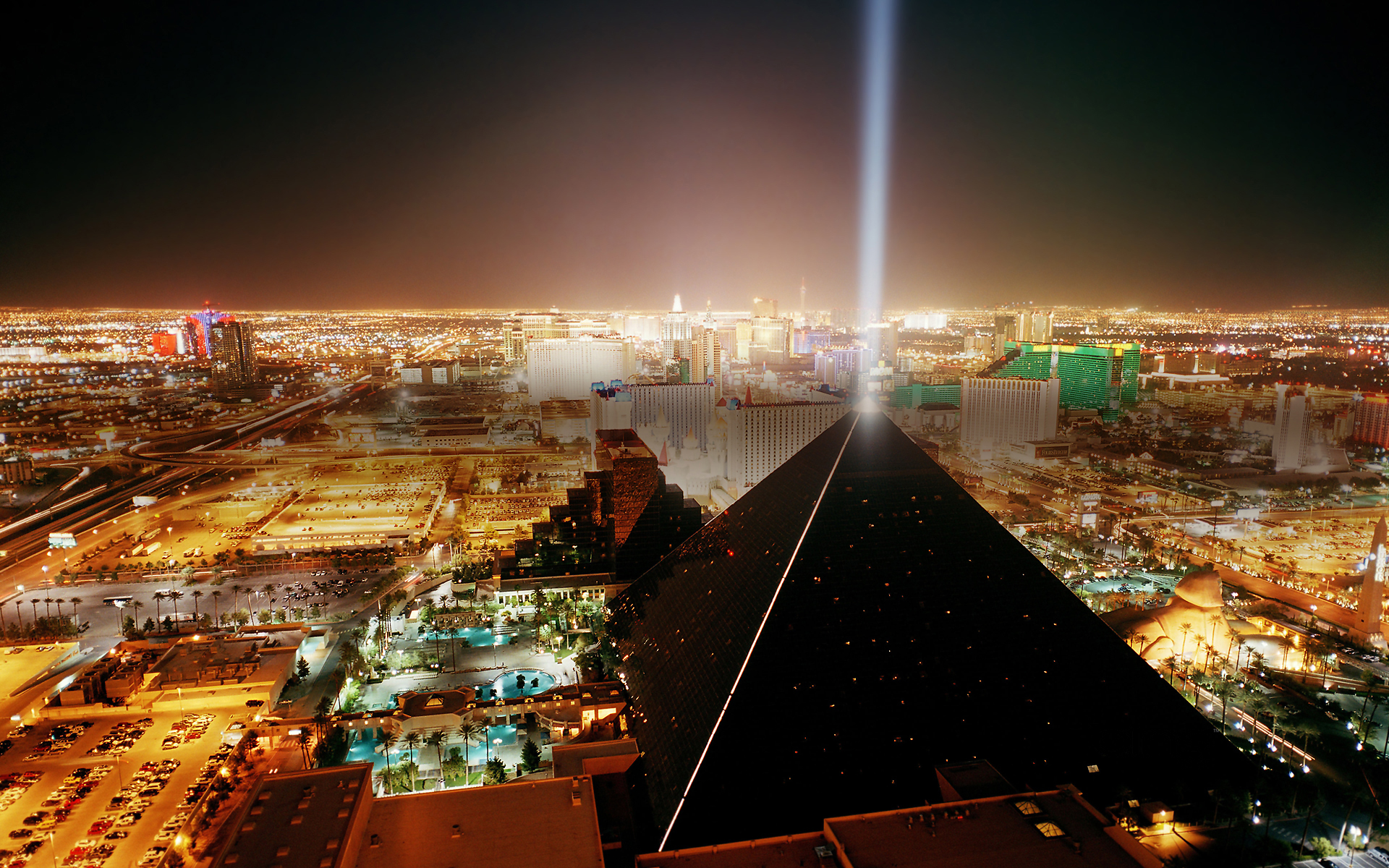 Man Made Las Vegas HD Wallpaper