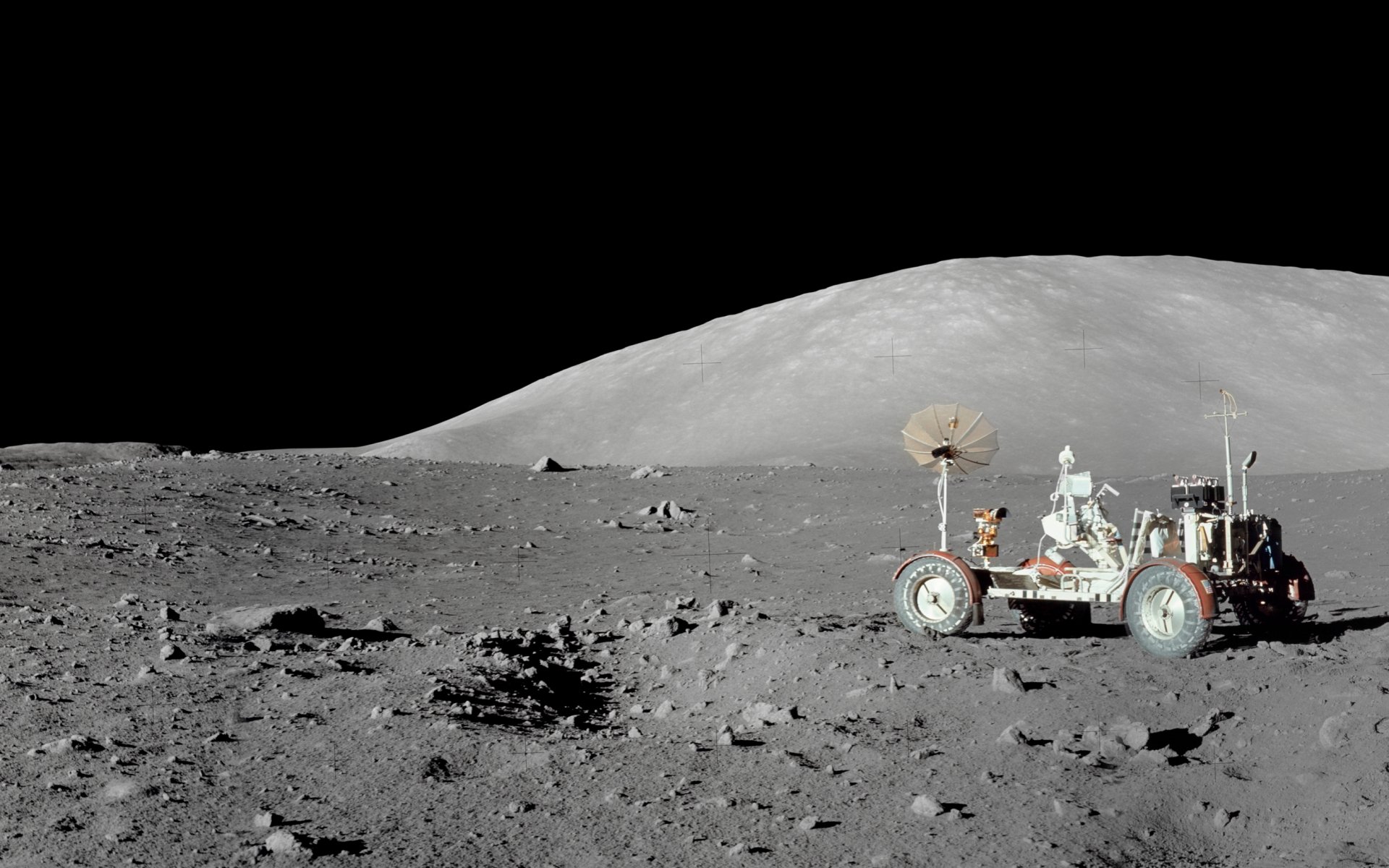 Download Space Moon Vehicle Man Made NASA  HD Wallpaper