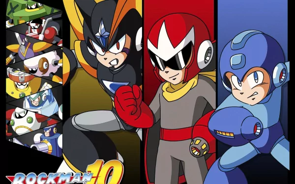 video game mega man 10 HD Desktop Wallpaper | Background Image