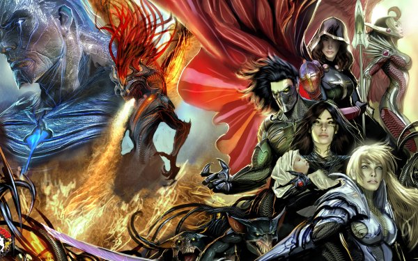 Comics Witchblade The Darkness HD Wallpaper | Background Image