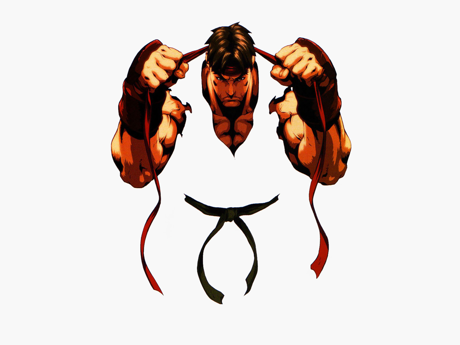 Ryu from Street Fighter in high definition desktop wallpaper