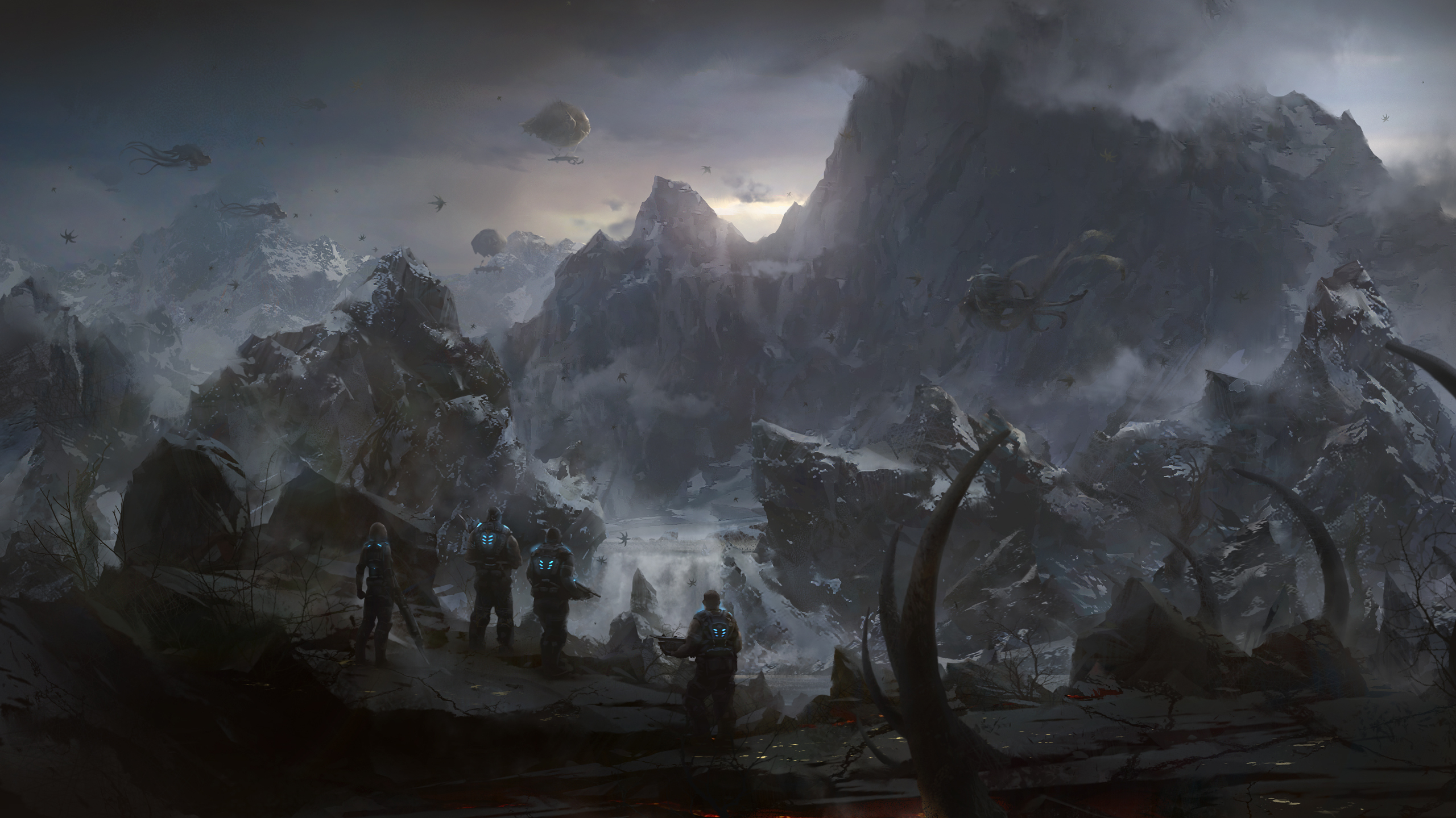 Gears Of War 3 HD Wallpaper | Background Image | 2560x1440