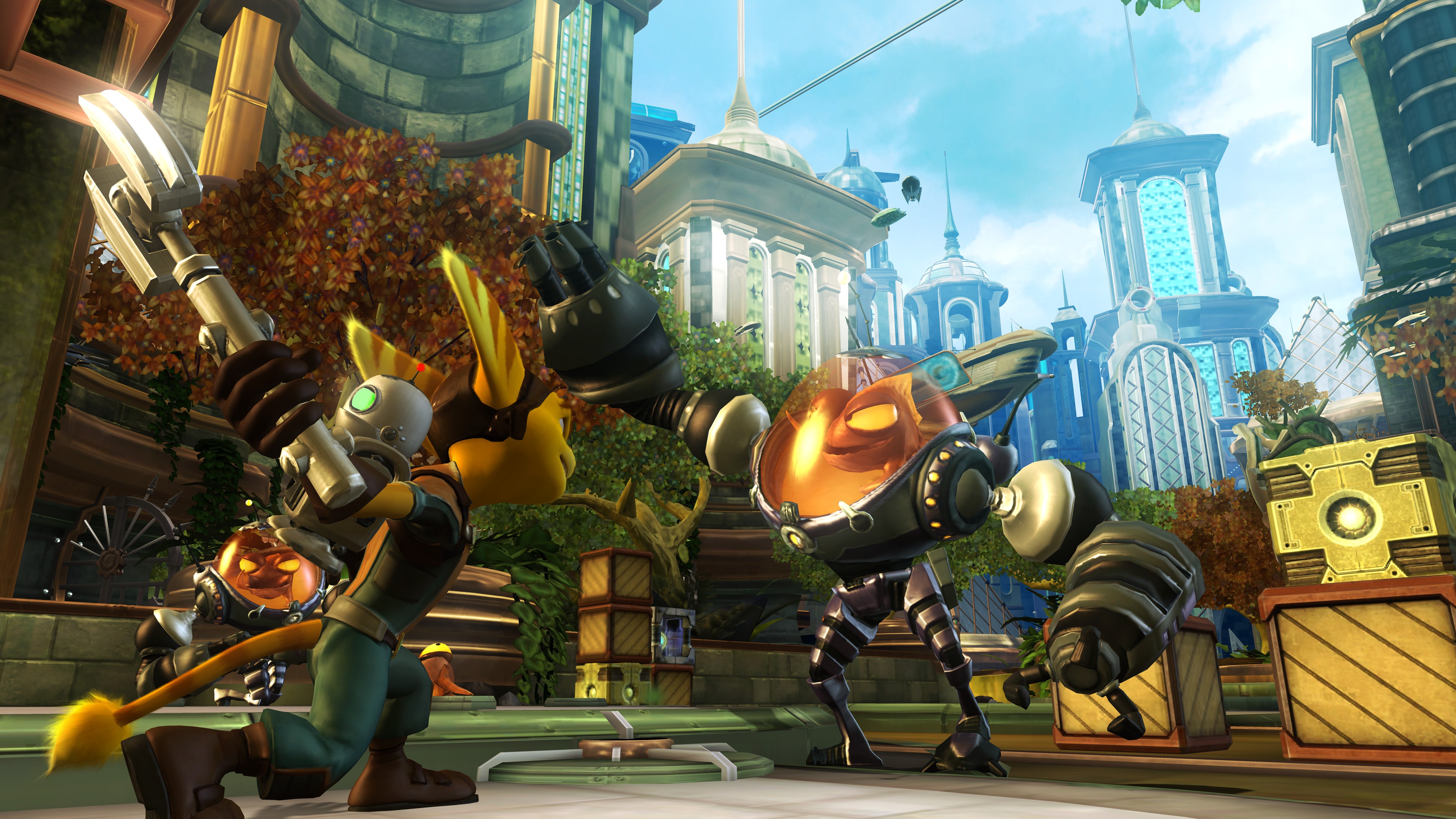 Video Game Ratchet & Clank Future: Tools of Destruction HD Wallpaper | Background Image