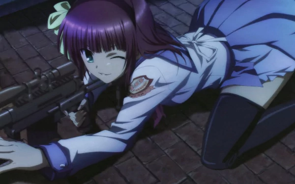 Yuri Nakamura Anime Angel Beats! HD Desktop Wallpaper | Background Image