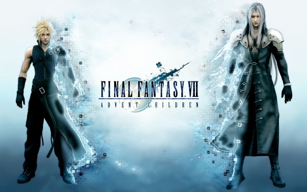 Anime Final Fantasy VII: Advent Children Final Fantasy Movies Sephiroth Cloud Strife HD Wallpaper | Background Image