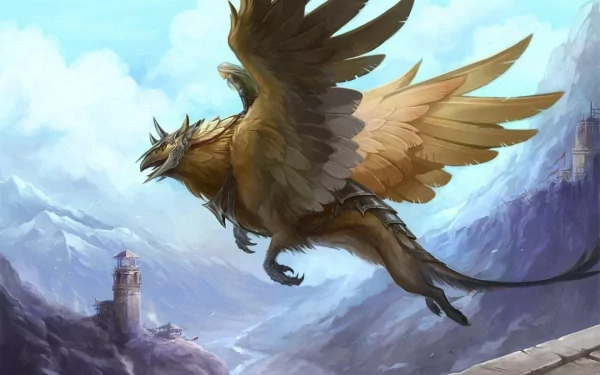 fantasy griffin HD Desktop Wallpaper | Background Image