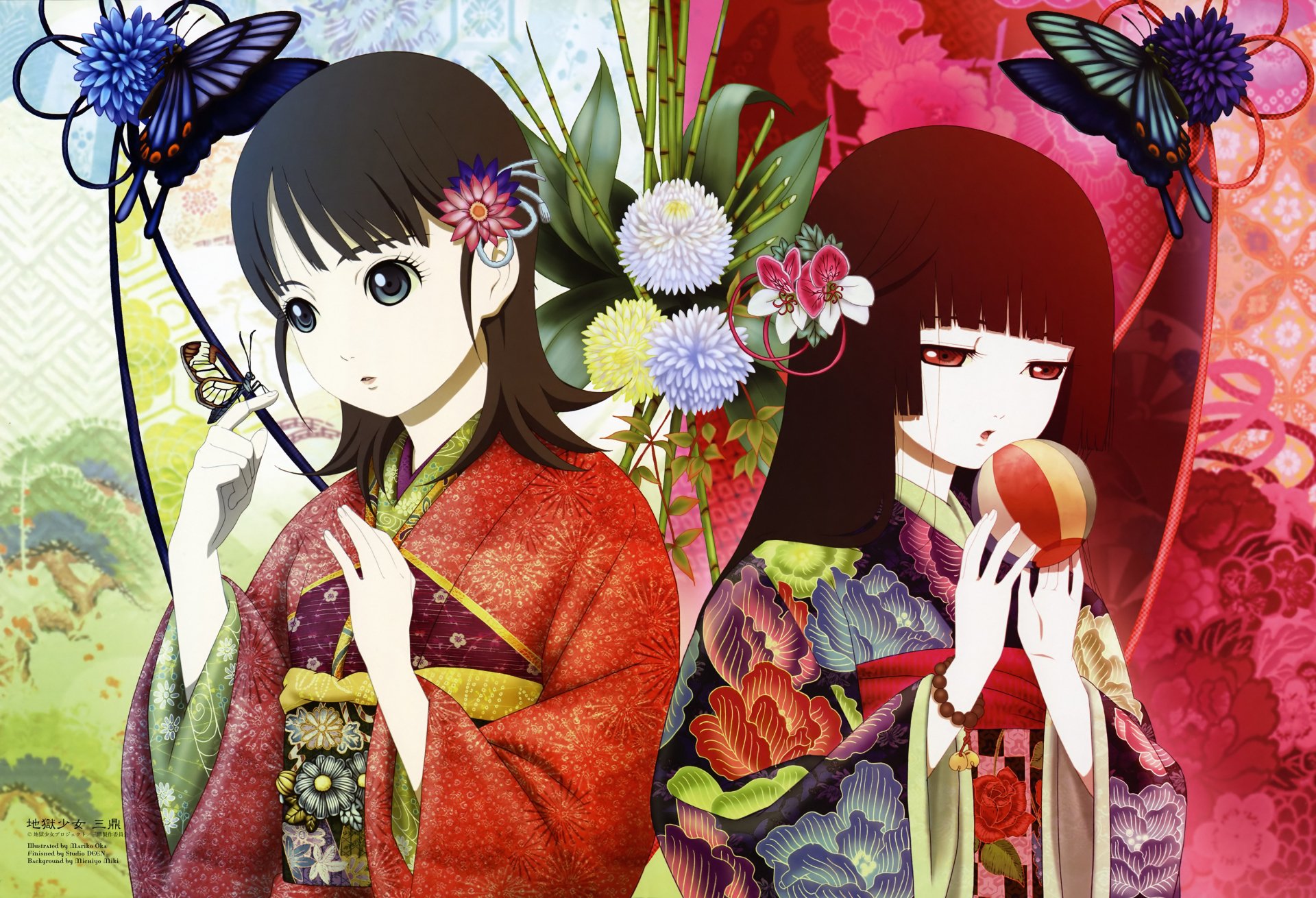 Download Anime Hell Girl 4k Ultra HD Wallpaper
