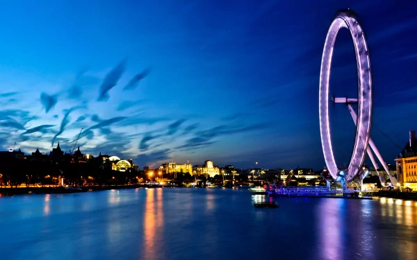 London Eye man made London HD Desktop Wallpaper | Background Image