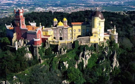 man made Pena Palace HD Desktop Wallpaper | Background Image
