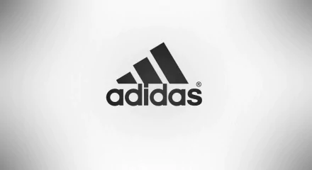 A sleek HD wallpaper featuring the iconic Adidas logo, set against a minimalistic background, showcasing a modern and stylish design.