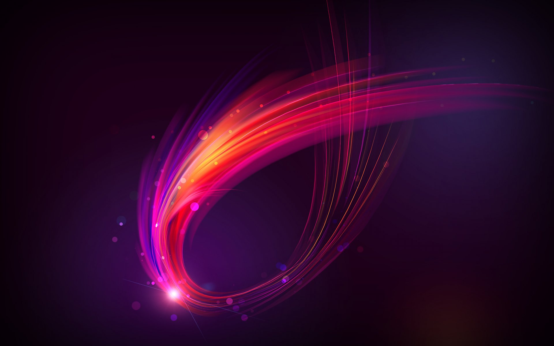 An abstract HD wallpaper featuring vibrant, swirling colors in cool shades, creating a dynamic and captivating background for any desktop.