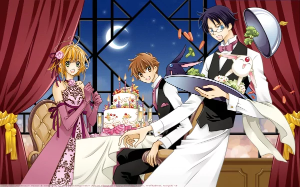 xxxHOLiC Tsubasa: Reservoir Chronicle Mokona Modoki princess sakura Kimihiro Watanuki Anime crossover HD Desktop Wallpaper | Background Image