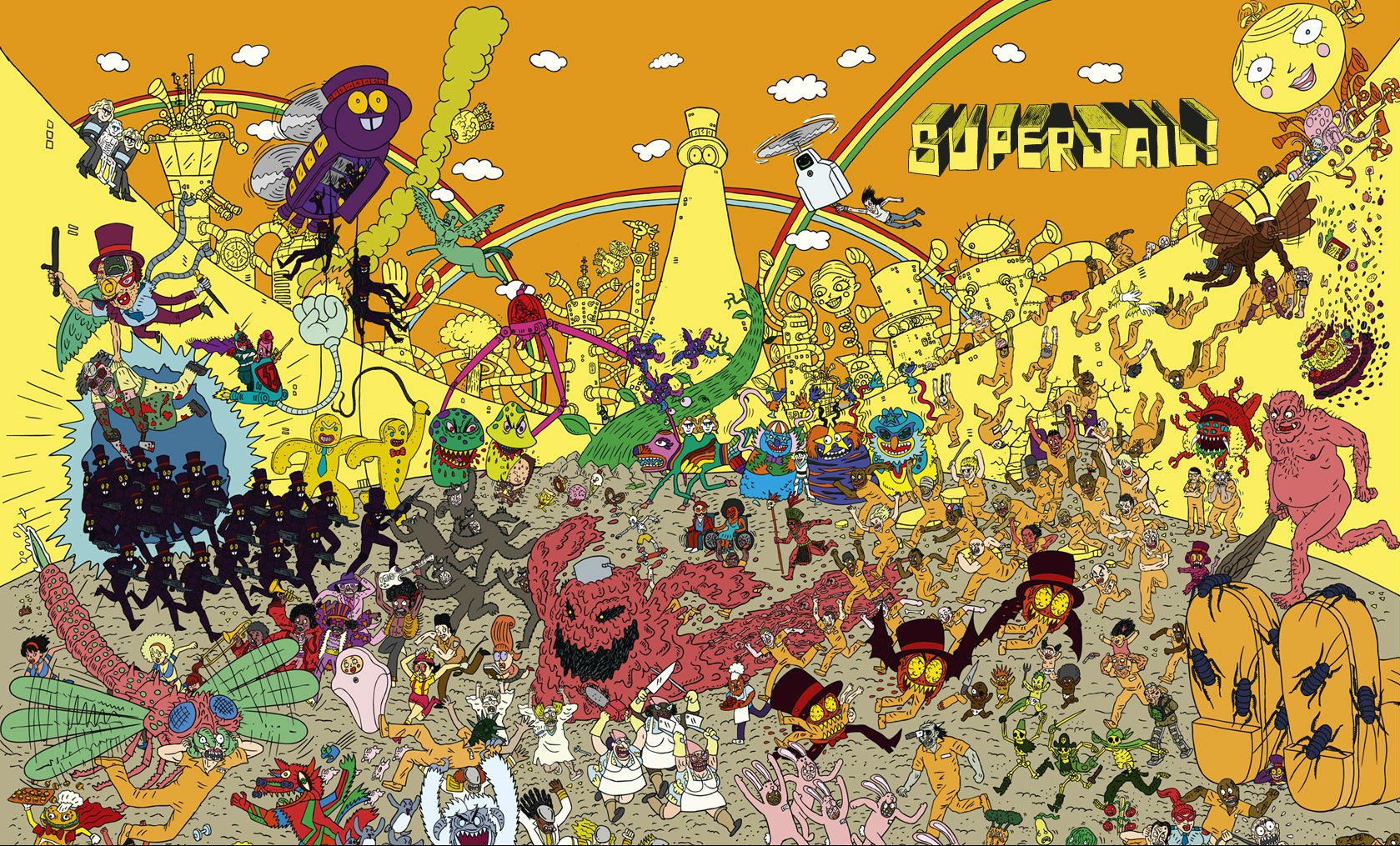 20+ Superjail HD Wallpapers and Backgrounds.