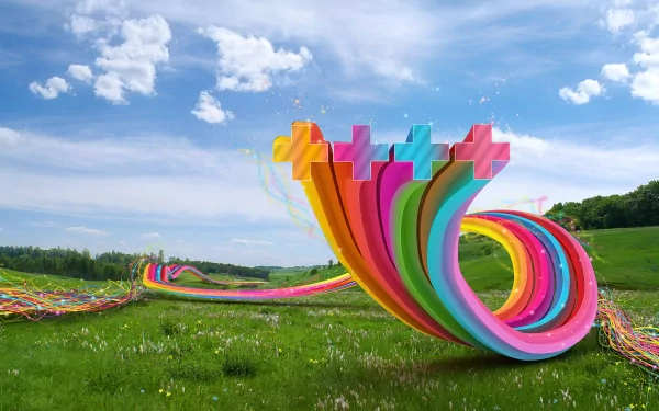 menu CGI texture pattern shapes colors Abstract artistic HD Desktop Wallpaper | Background Image