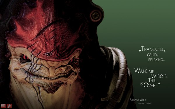 Video Game Mass Effect 2 Mass Effect Urdnot Wrex HD Wallpaper | Background Image