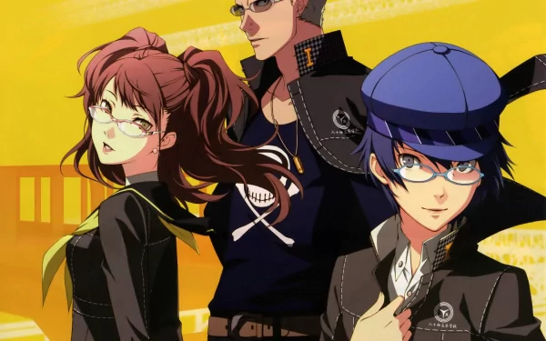 Kanji Tatsumi Naoto Shirogane Rise Kujikawa video game Persona 4 HD Desktop Wallpaper | Background Image