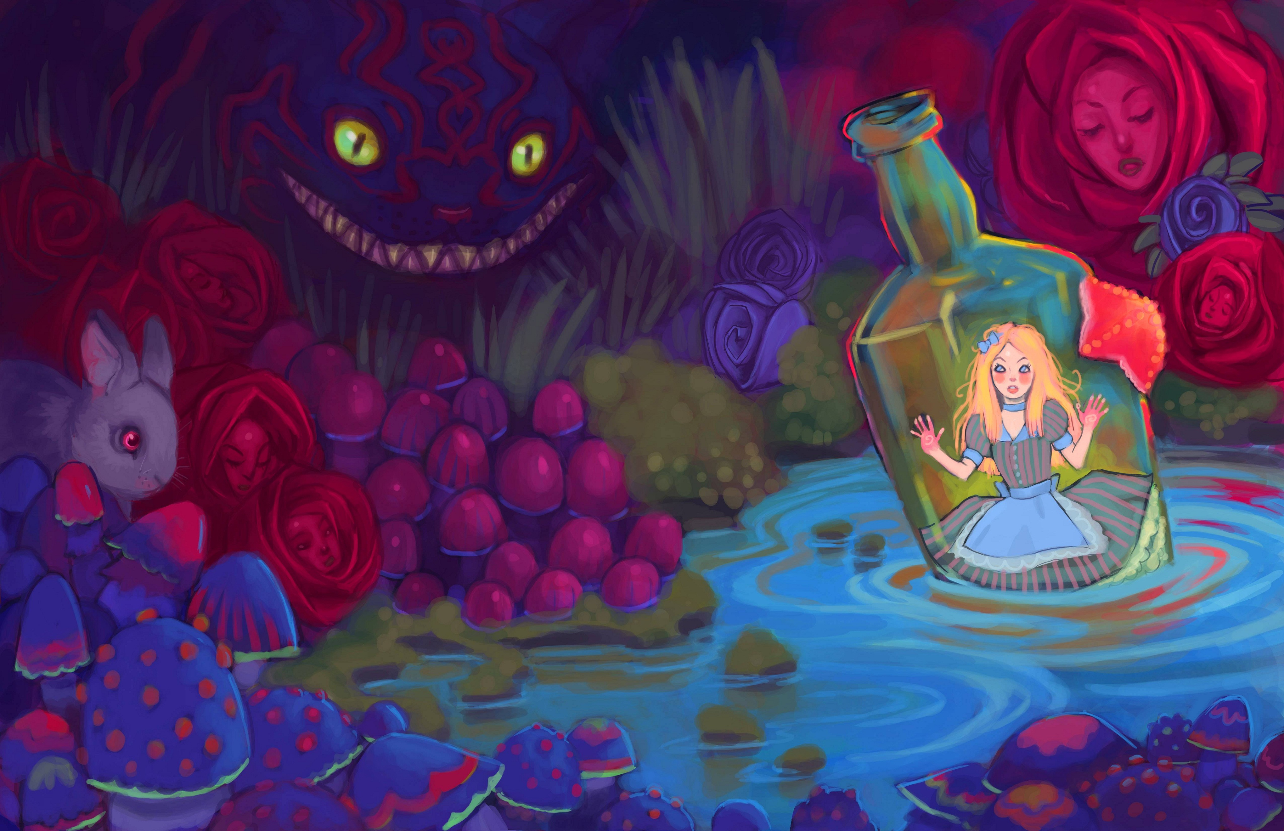 Alice in Wonderland Trippy.