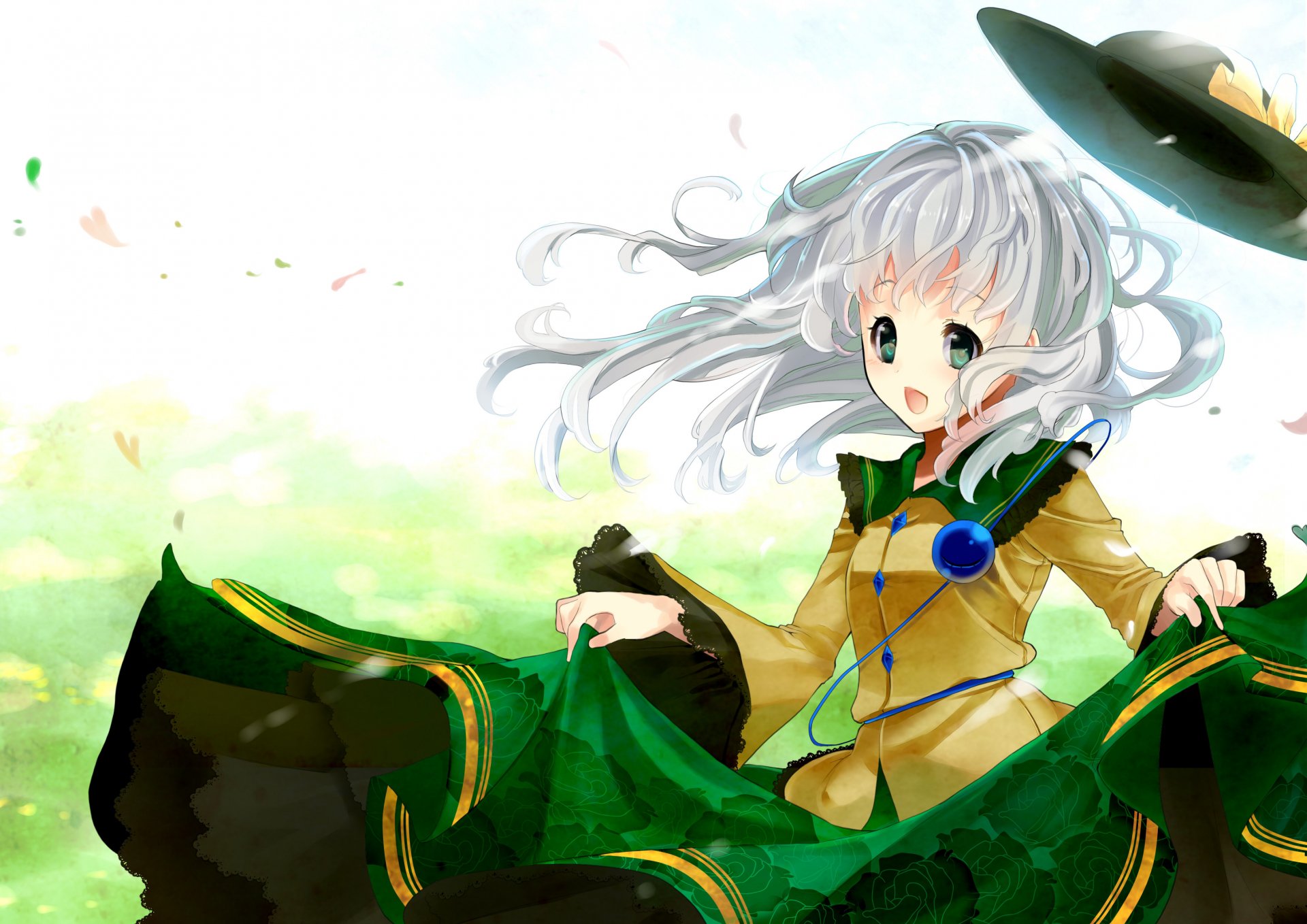 Download Koishi Komeiji Anime Touhou HD Wallpaper by Hisaba Iori