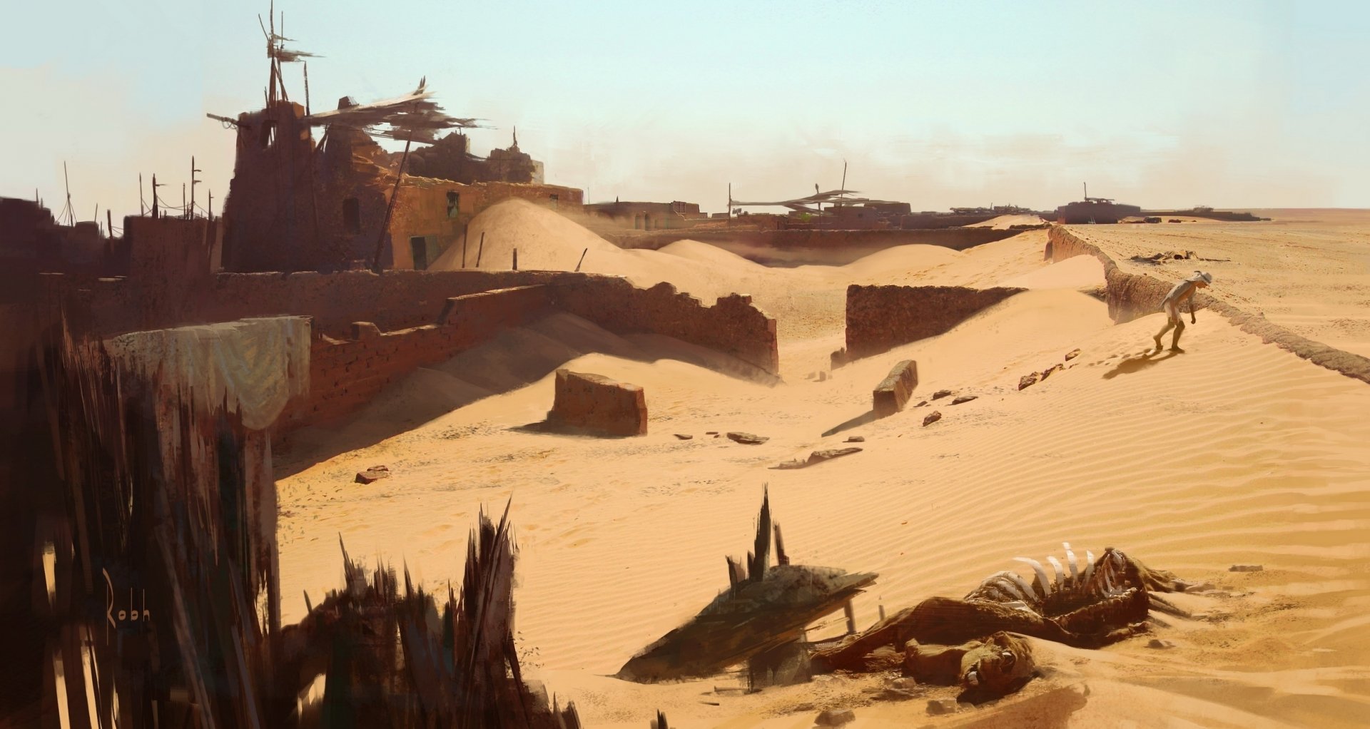 Uncharted 3: Drake's Deception HD Wallpaper - Desert Adventure