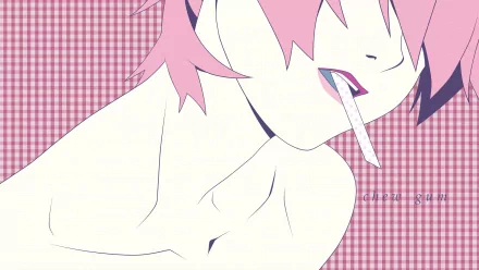 Hitagi Senjōgahara Anime Monogatari (Series) HD Desktop Wallpaper | Background Image