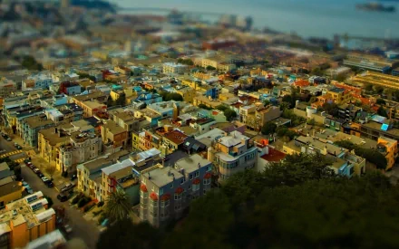 photography tilt shift HD Desktop Wallpaper | Background Image