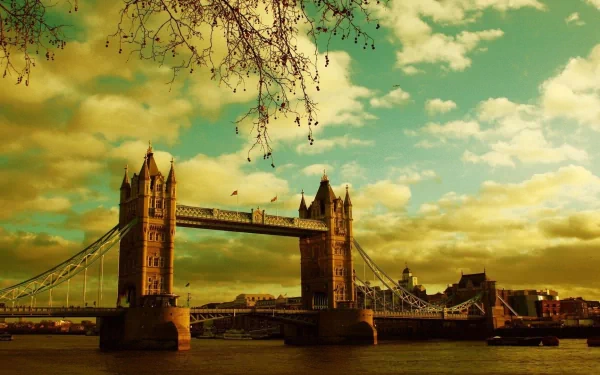 man made Tower Bridge HD Desktop Wallpaper | Background Image