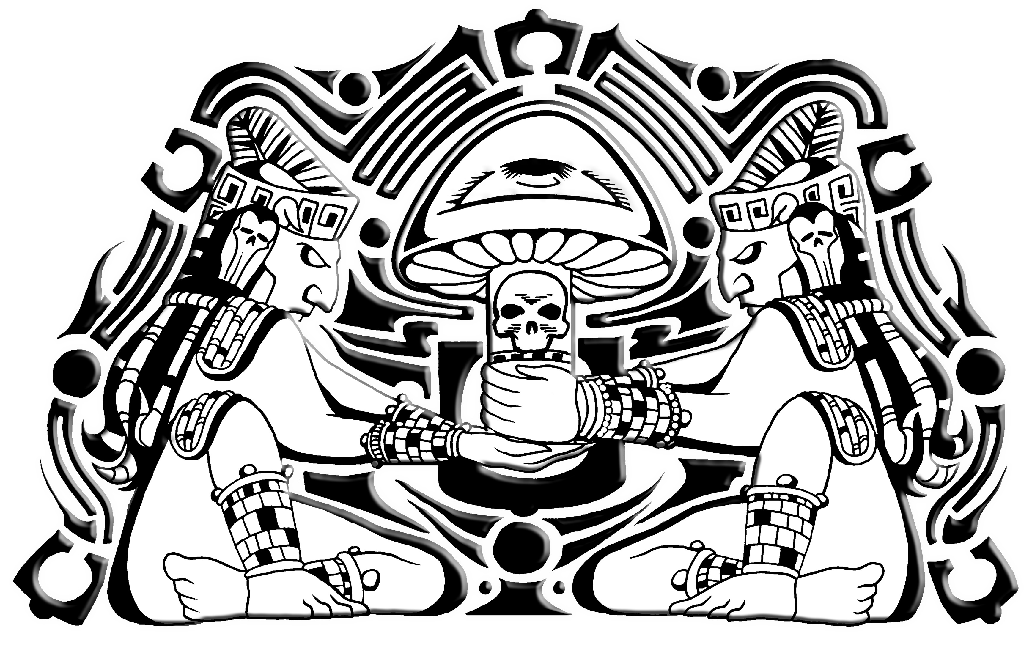 Artistic Aztec HD Wallpaper | Background Image