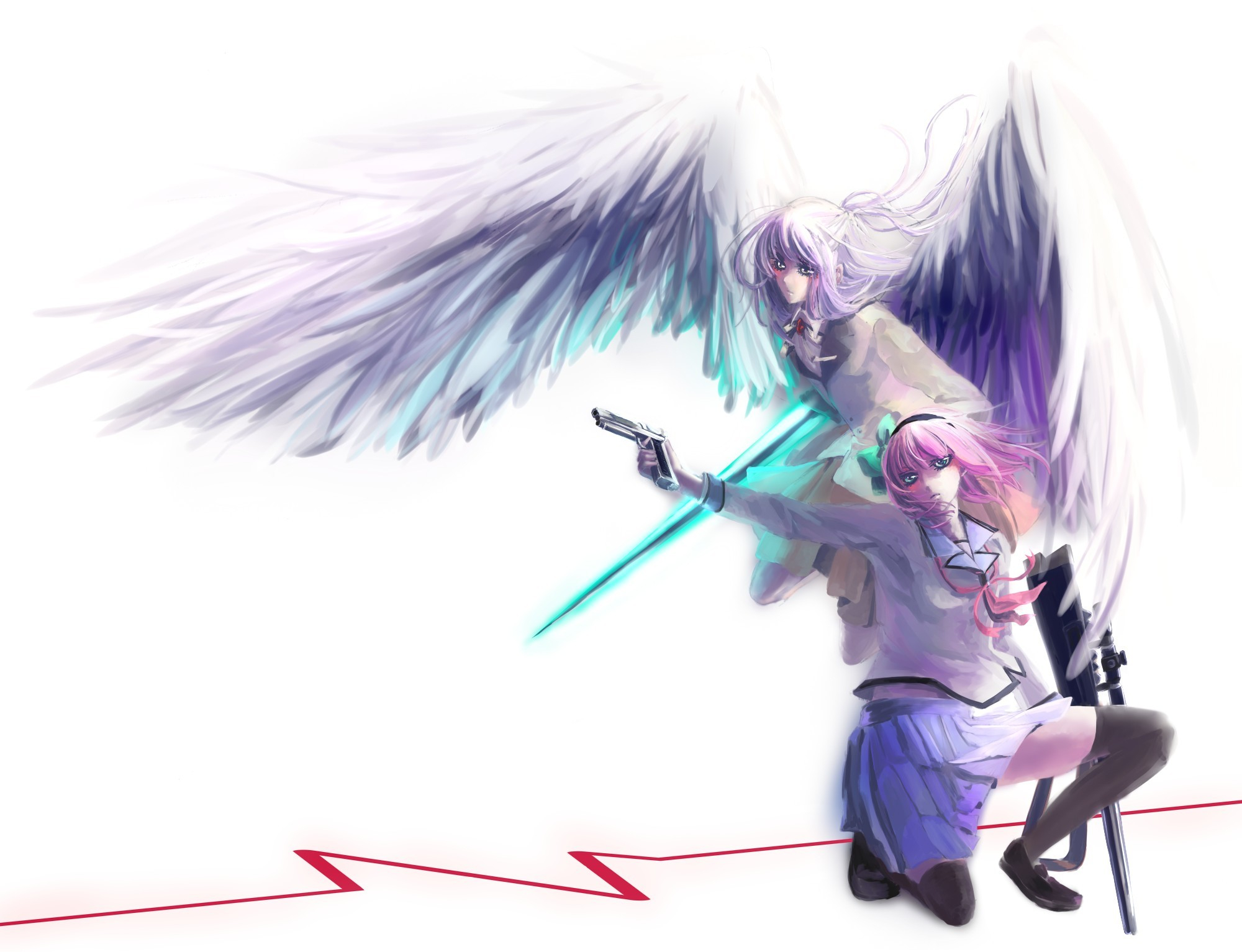 Angel Beats! HD Wallpaper | Background Image | 2000x1533 ...