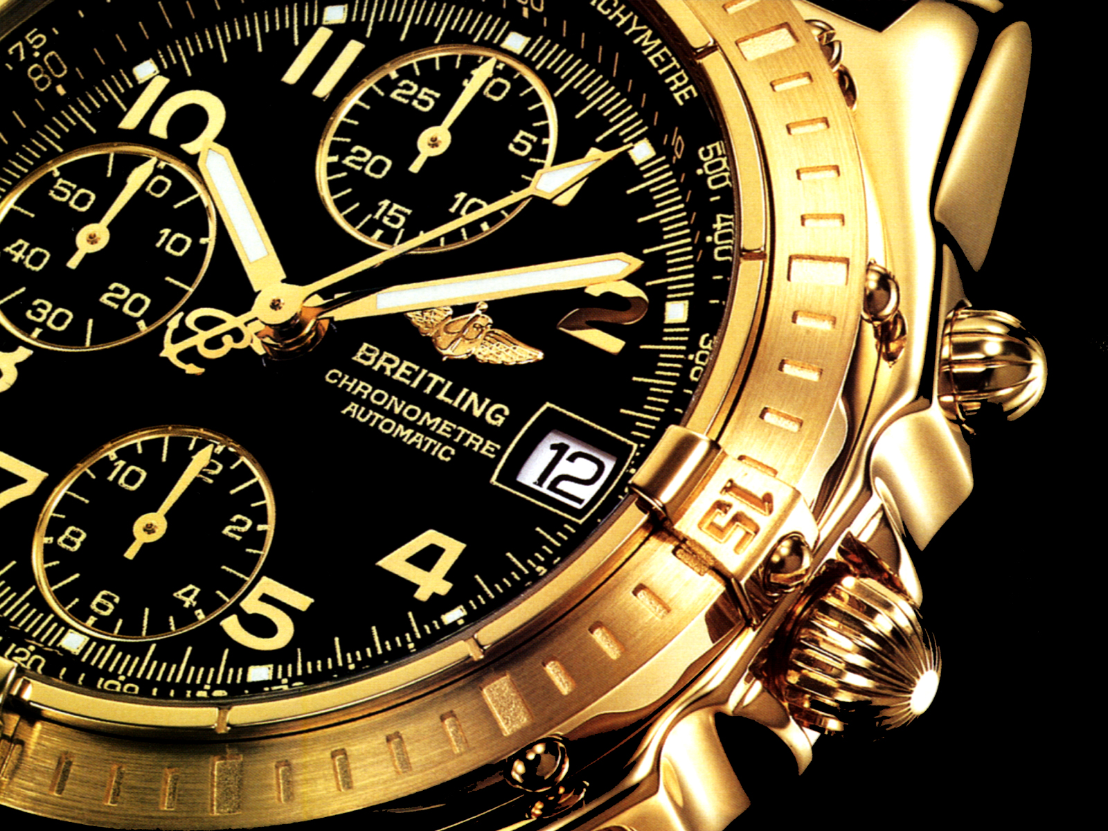 Luxury Gold Watch HD Wallpaper