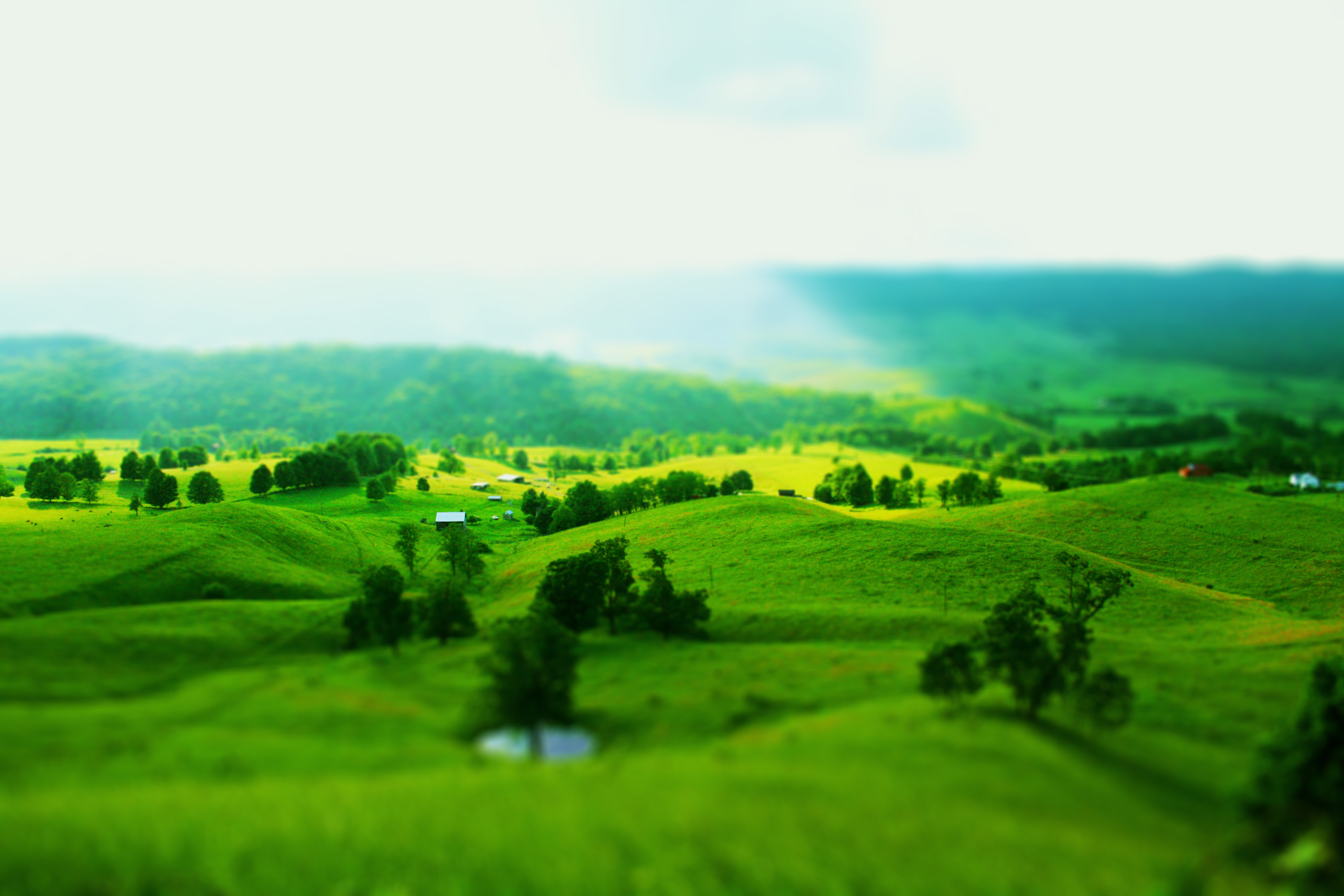 Tilt Shift Landscape