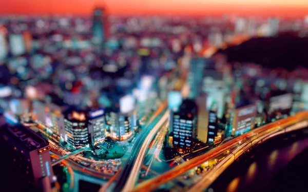 photography tilt shift HD Desktop Wallpaper | Background Image