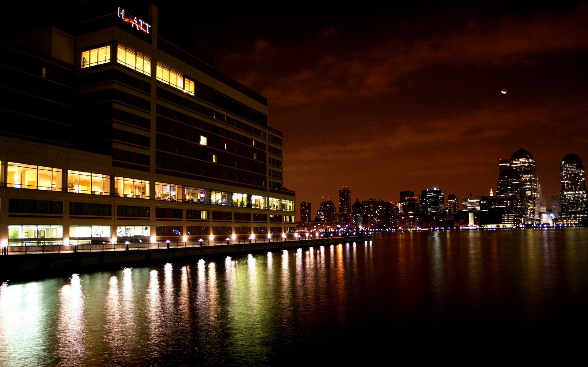 Download Jersey City New Jersey New York Man Made Manhattan HD Wallpaper