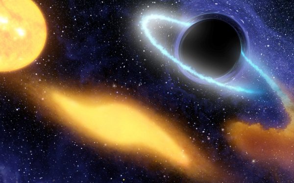 Sci Fi Planets Black Hole HD Wallpaper | Background Image