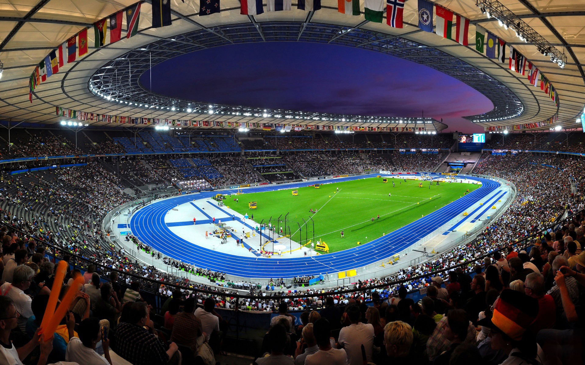 Sports Stadium HD Wallpaper | Background Image