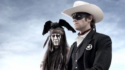 Armie Hammer Johnny Depp Tonto movie The Lone Ranger HD Desktop Wallpaper | Background Image
