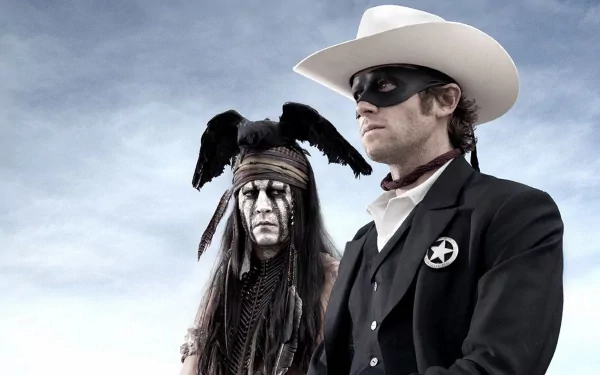 Armie Hammer Johnny Depp Tonto movie The Lone Ranger HD Desktop Wallpaper | Background Image
