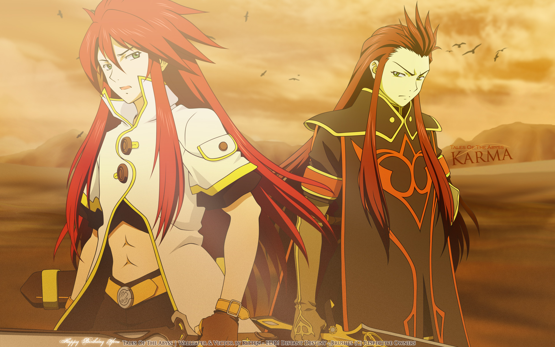 Anime Tales Of The Abyss HD Wallpaper | Background Image