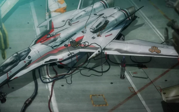 Anime Macross VF-25F Messiah Macross Frontier HD Desktop Wallpaper | Background Image