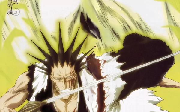 Kenpachi Zaraki Anime Bleach HD Desktop Wallpaper | Background Image