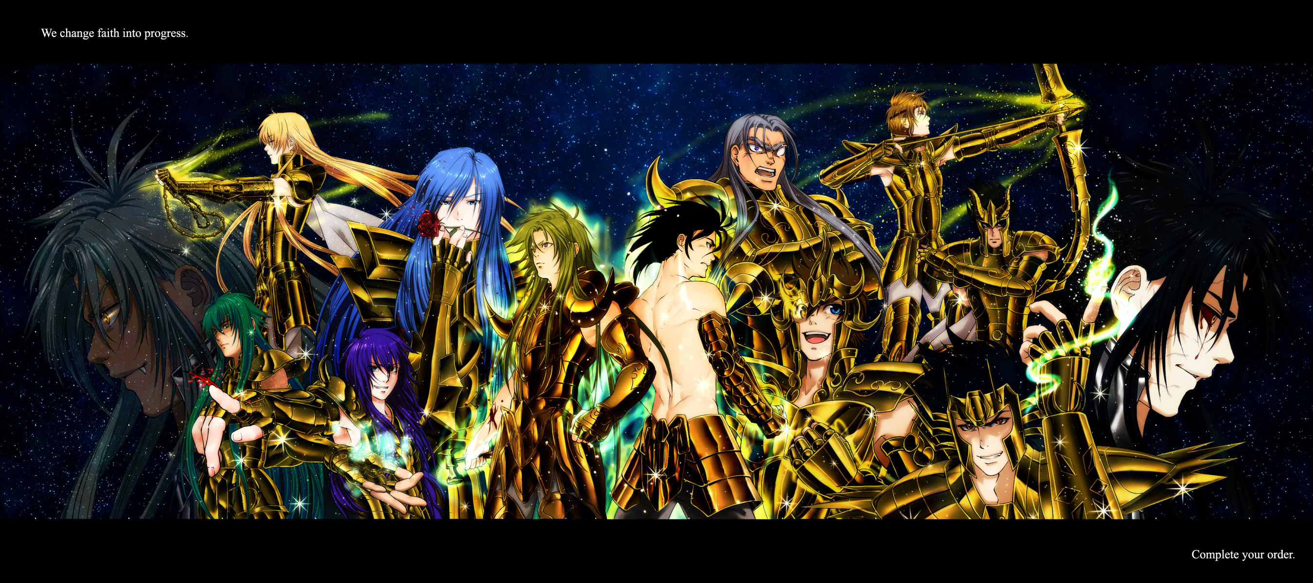 Saint Seiya Full HD Wallpaper and Background Image