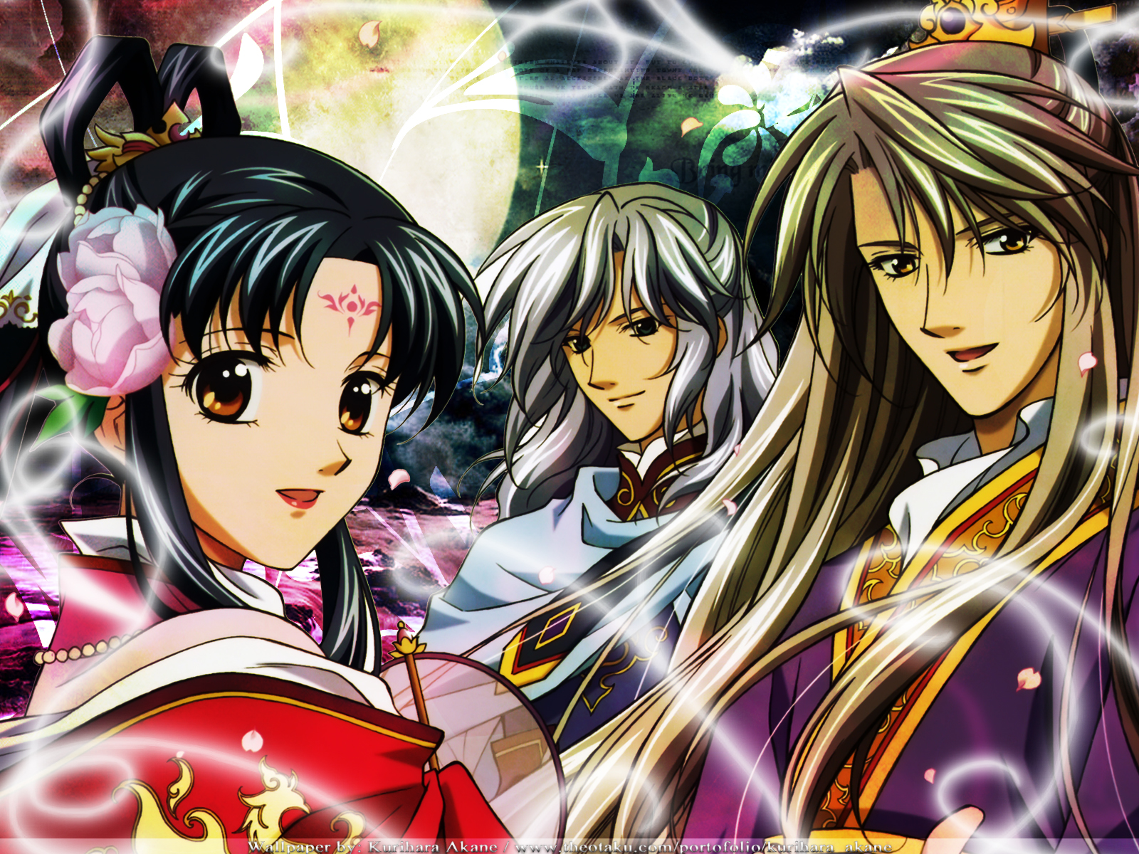 Anime Saiunkoku Monogatari HD Wallpaper Background Image.