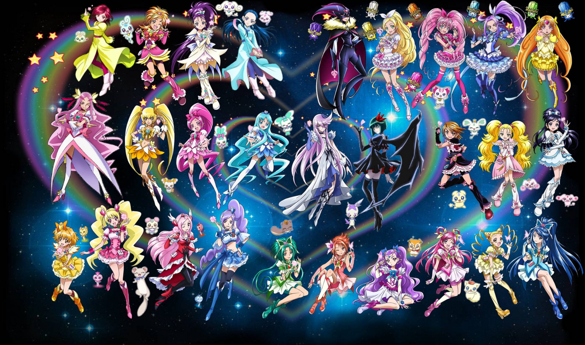 Pretty Cure! HD Wallpaper | Background Image | 3400x2008 | ID:228237