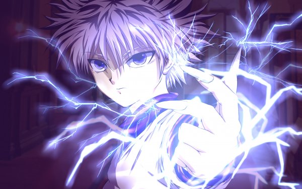 Anime Hunter x Hunter Killua Zoldyck Lightning HD Wallpaper | Background Image