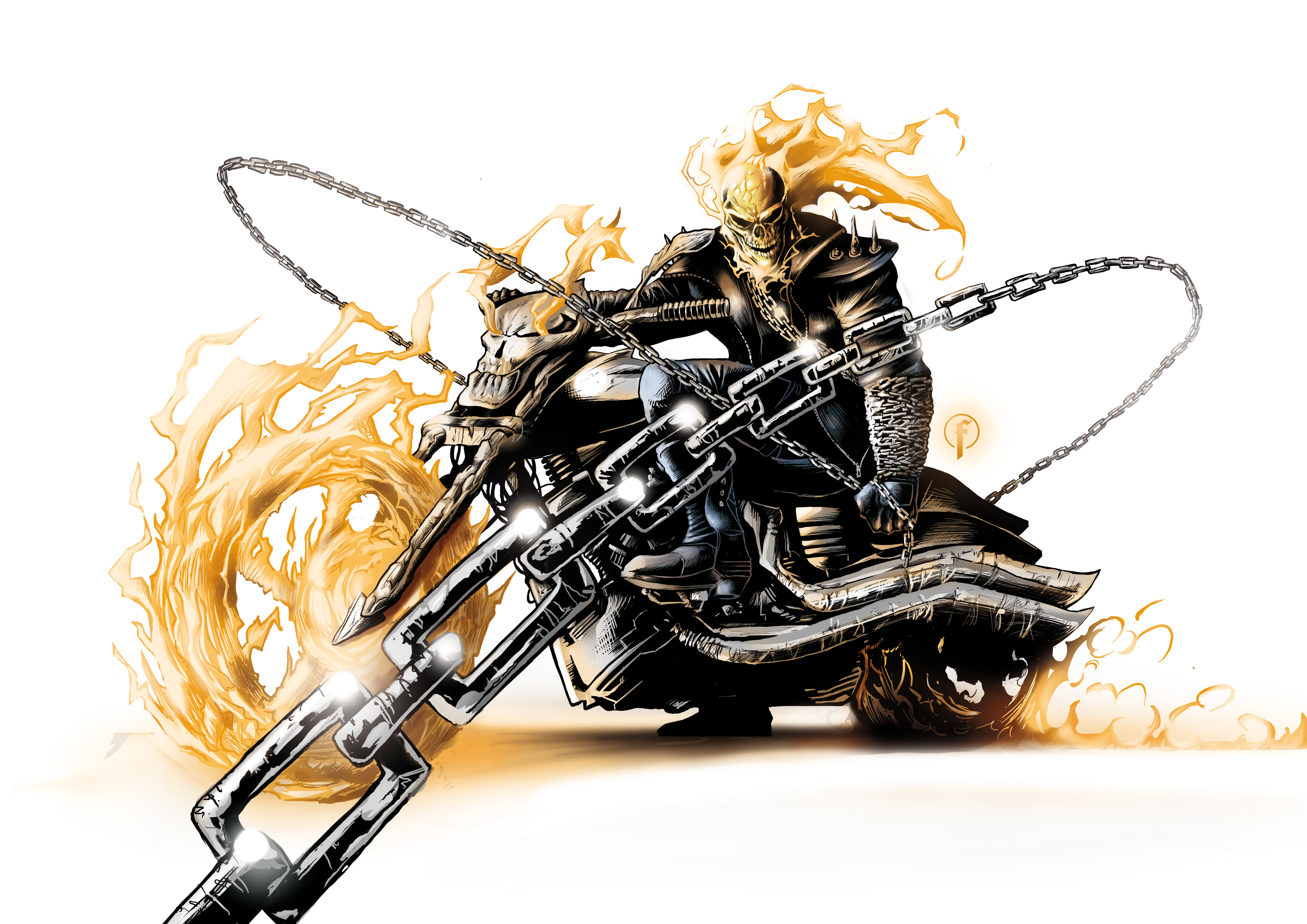 Comics Ghost Rider 4k Ultra HD Wallpaper