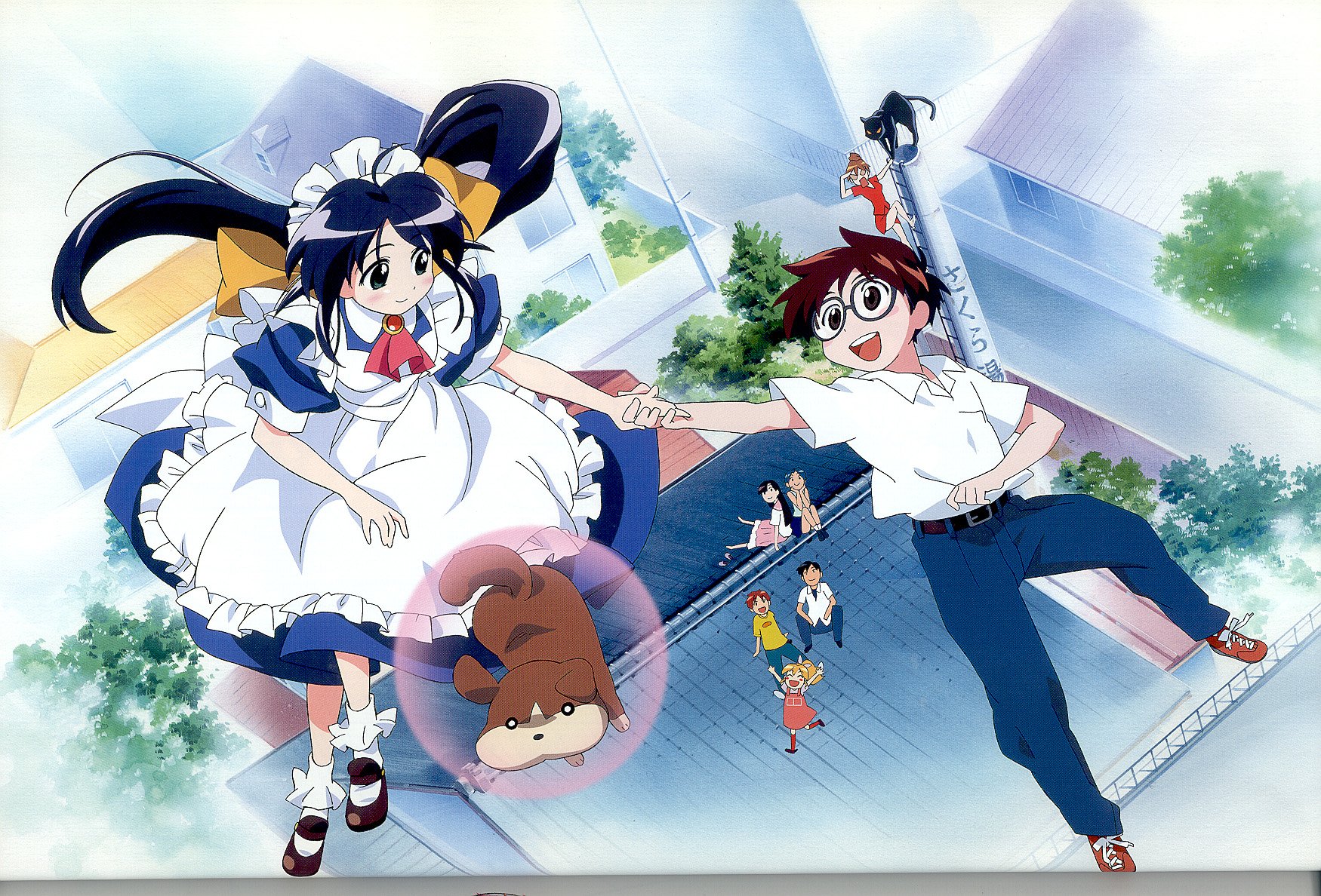 Download Anime Mahoromatic  Wallpaper